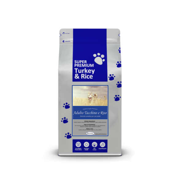 SUPER PREMIUM ADULTO TACCHINO E RISO